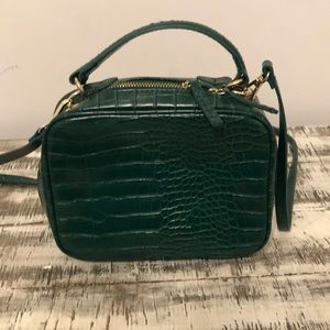 Zara green bag